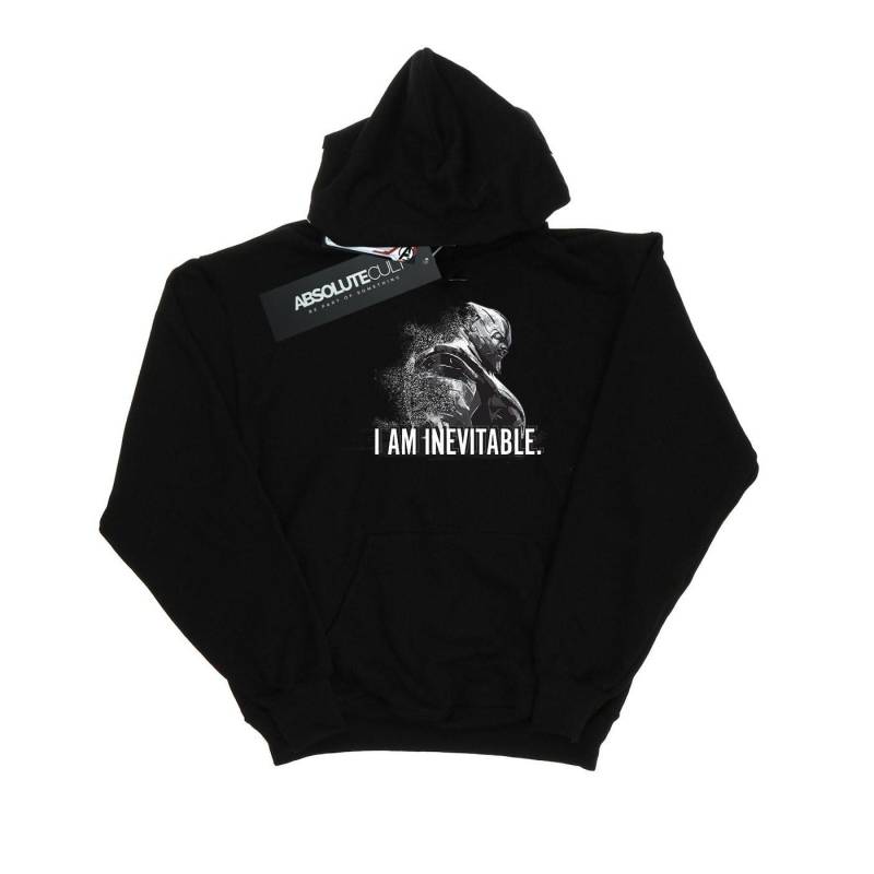 Avengers Endgame I Am Inevitable Kapuzenpullover Jungen Schwarz 152-158 von MARVEL