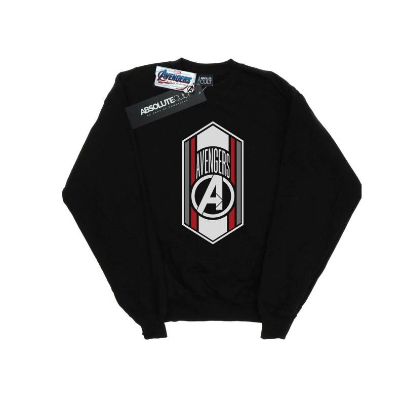 Avengers Endgame Team Icon Sweatshirt Mädchen Schwarz 140/146 von MARVEL