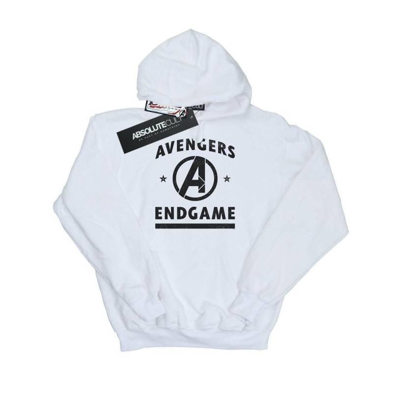 Avengers Endgame Varsity Kapuzenpullover Herren Weiss XXL von MARVEL