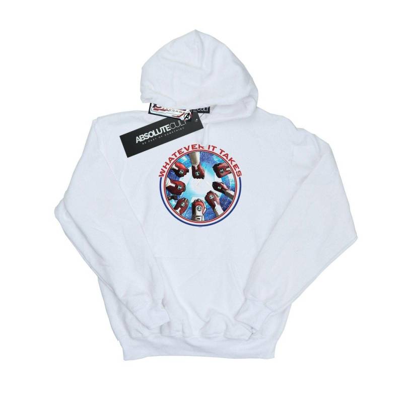 Avengers Endgame Whatever It Takes Fists Kapuzenpullover Damen Weiss S von MARVEL