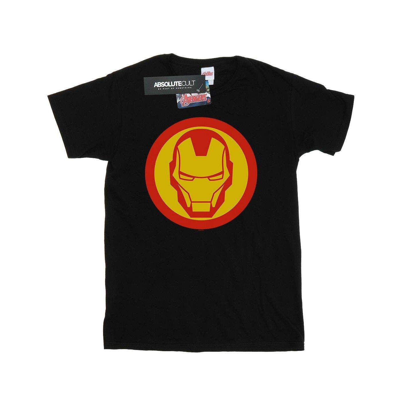 Avengers Iron Man Simple Symbol Tshirt Herren Schwarz L von MARVEL