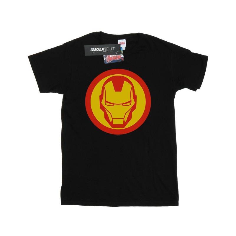 Avengers Iron Man Simple Symbol Tshirt Herren Schwarz L von MARVEL