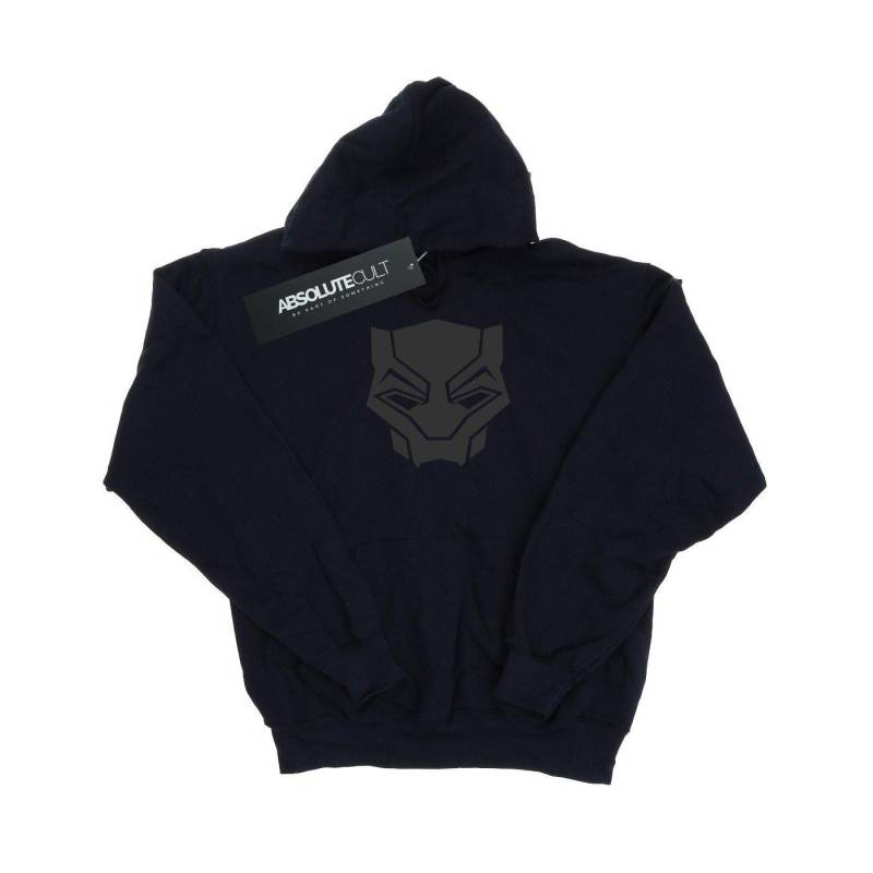 Black Panther Black On Black Kapuzenpullover Jungen Marine 116 von MARVEL