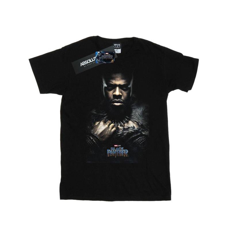 Black Panther M'baku Poster Tshirt Unisex Schwarz 128 von MARVEL