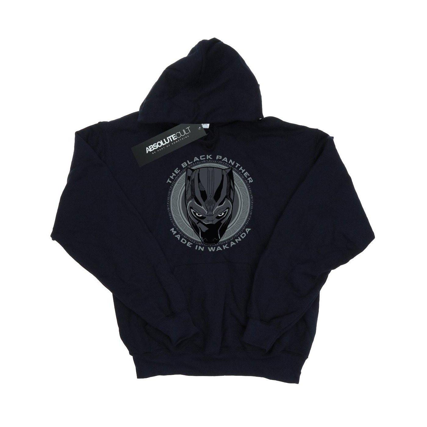 Black Panther Made In Wakanda Kapuzenpullover Mädchen Marine 140/146 von MARVEL