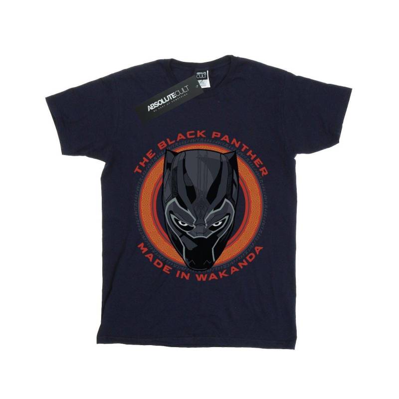 Black Panther Made In Wakanda Red Tshirt Jungen Marine 140/146 von MARVEL