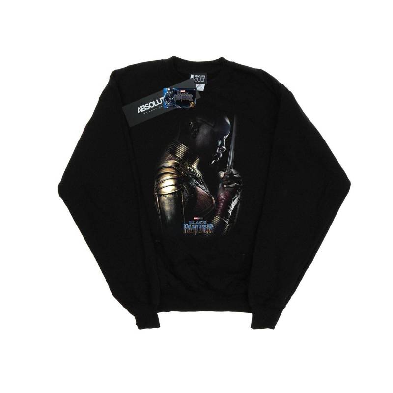 Black Panther Okoye Poster Sweatshirt Mädchen Schwarz 116 von MARVEL