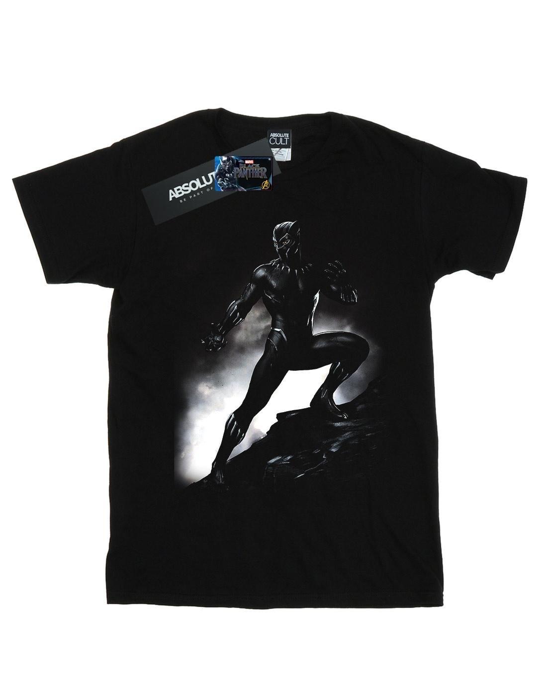 Black Panther Standing Pose Tshirt Damen Schwarz 3XL von MARVEL