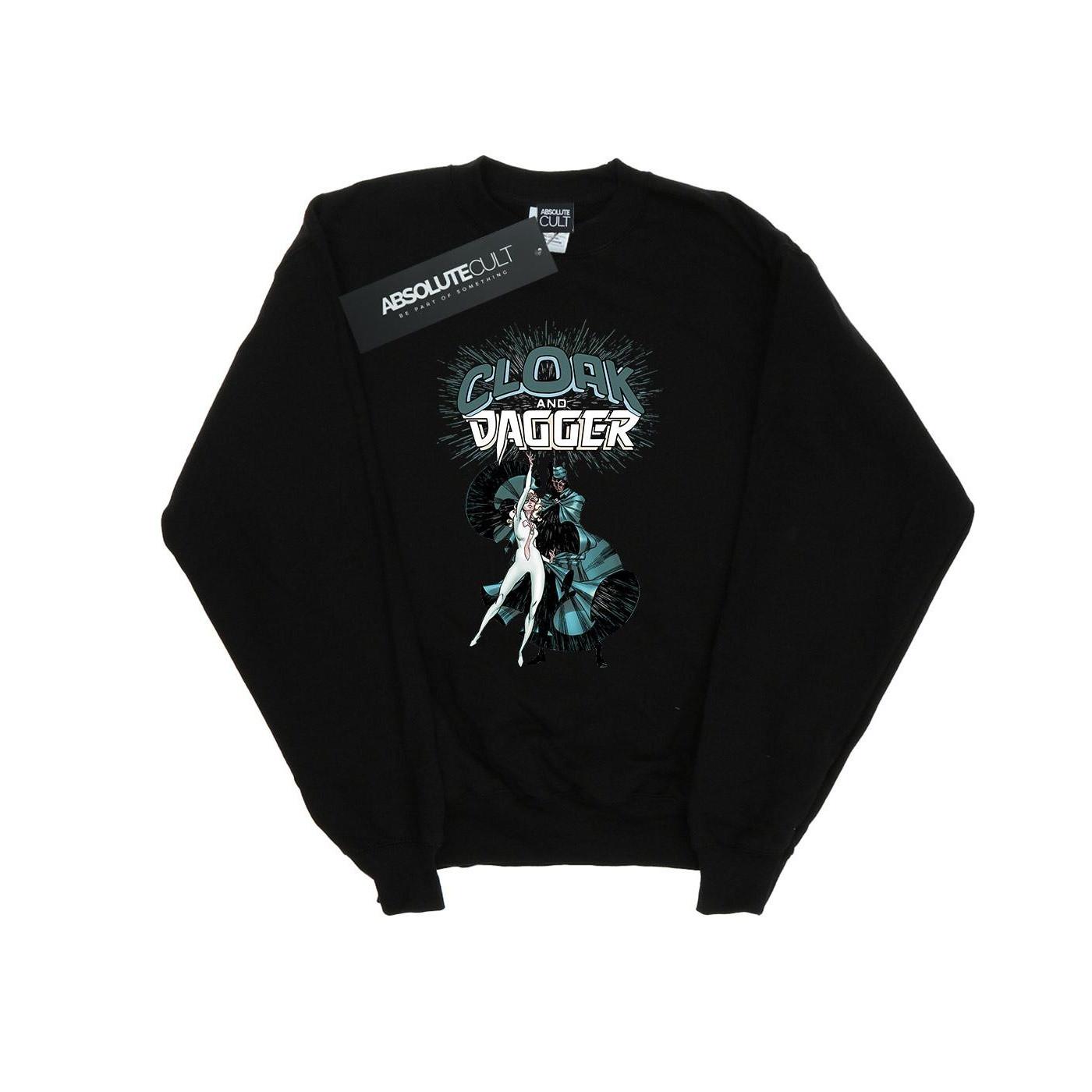 Cloak And Dagger Shadow Dance Sweatshirt Damen Schwarz L von MARVEL