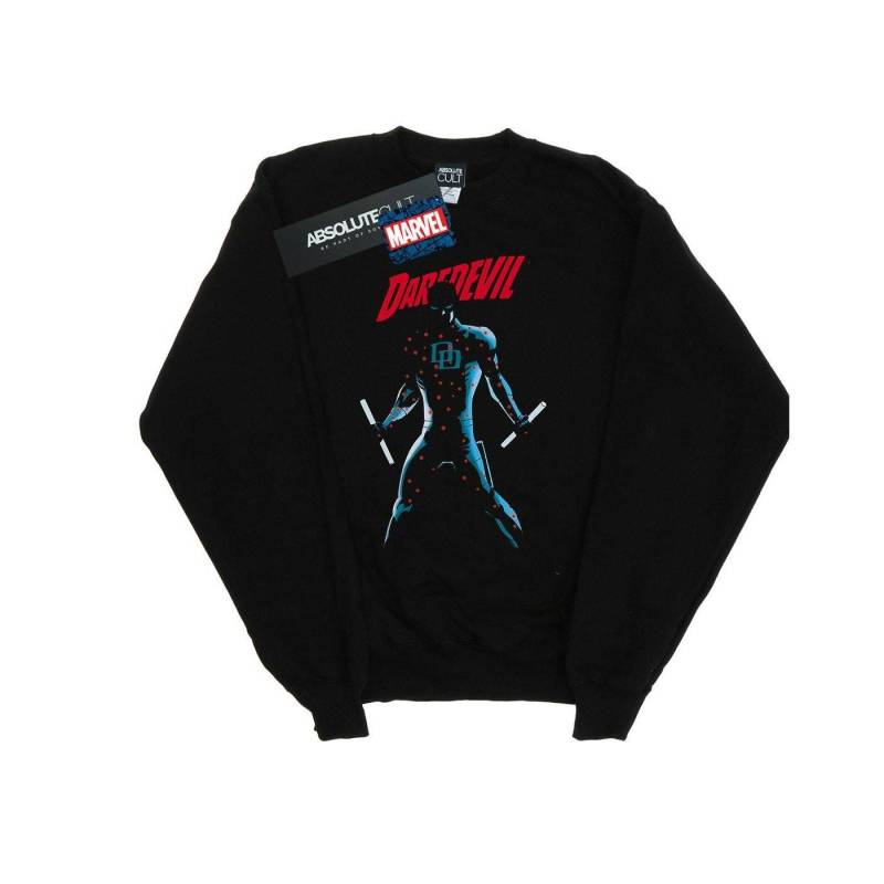 Daredevil On Target Sweatshirt Damen Schwarz S von MARVEL