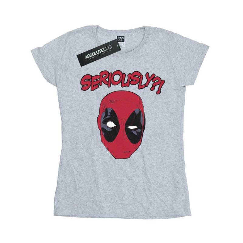 MARVEL - Seriously TShirt, für Damen, Grau, Größe XL von MARVEL