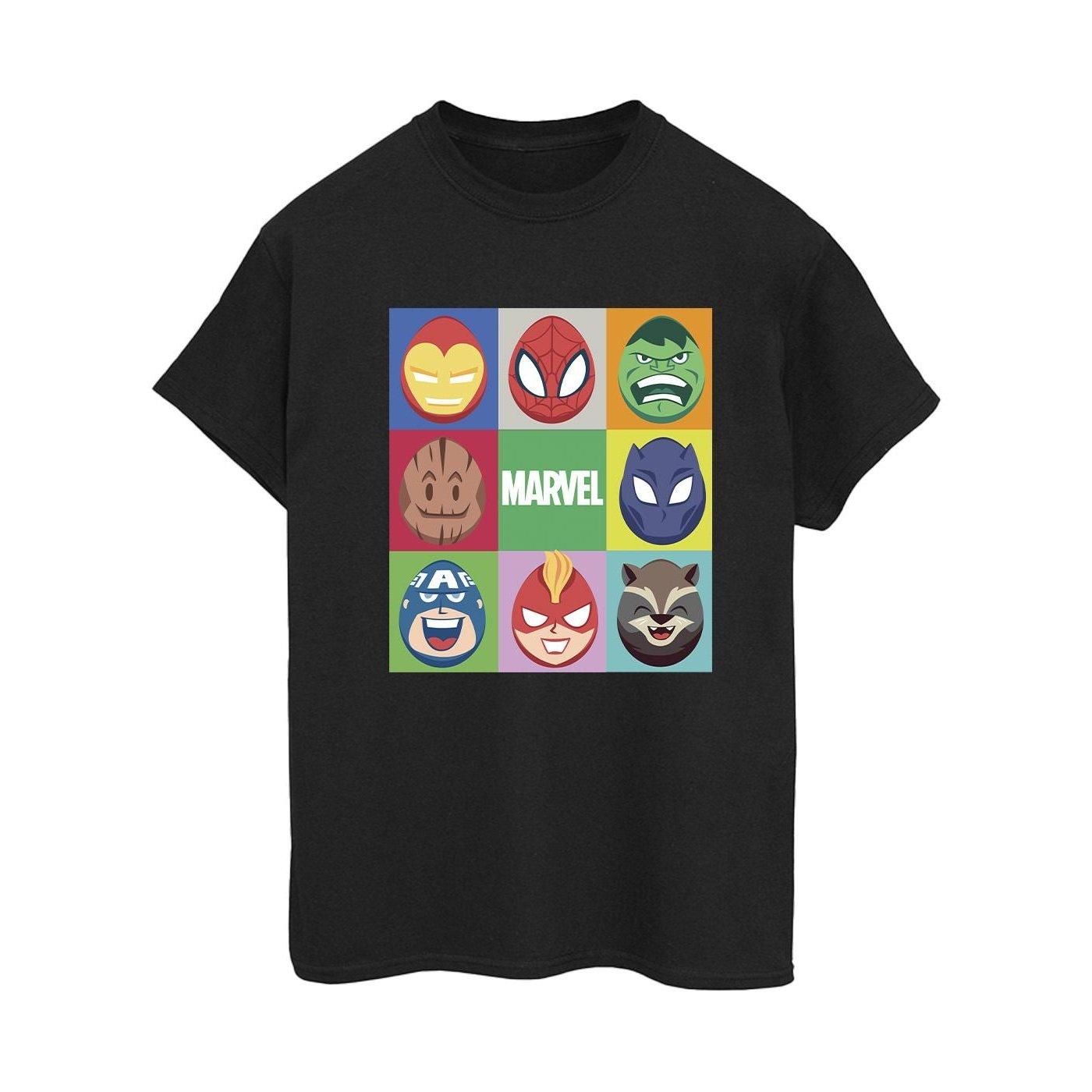 Easter Eggs Tshirt Damen Schwarz 3XL von MARVEL