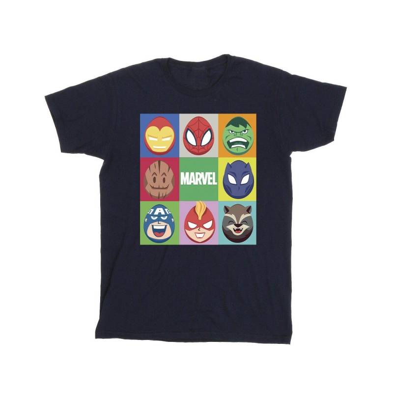 Easter Eggs Tshirt Herren Marine XXL von MARVEL