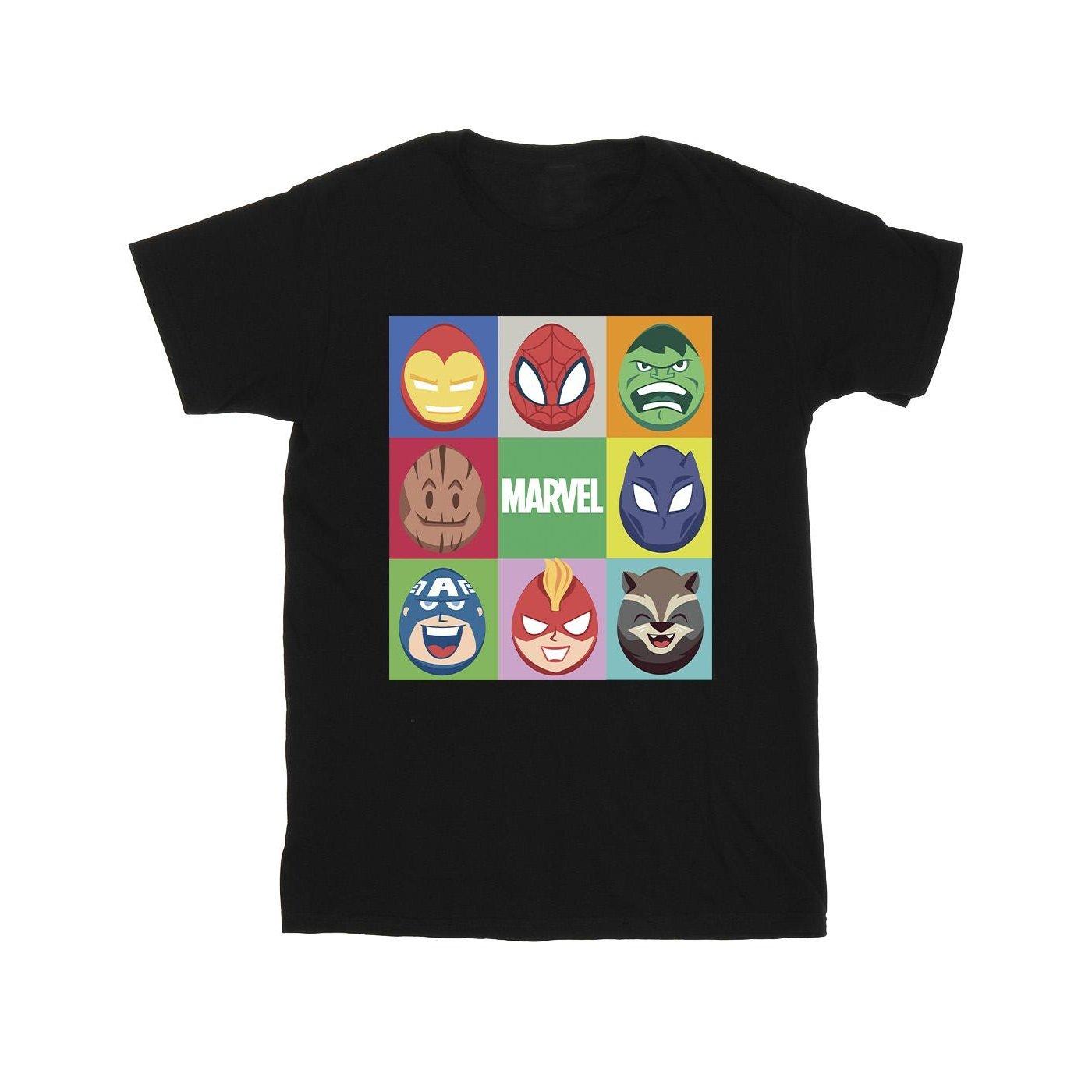 Easter Eggs Tshirt Jungen Schwarz 116 von MARVEL