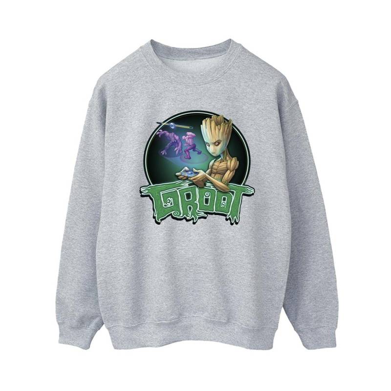 Guardians Of The Galaxy Groot Gaming Ring Sweatshirt Damen Grau XL von MARVEL