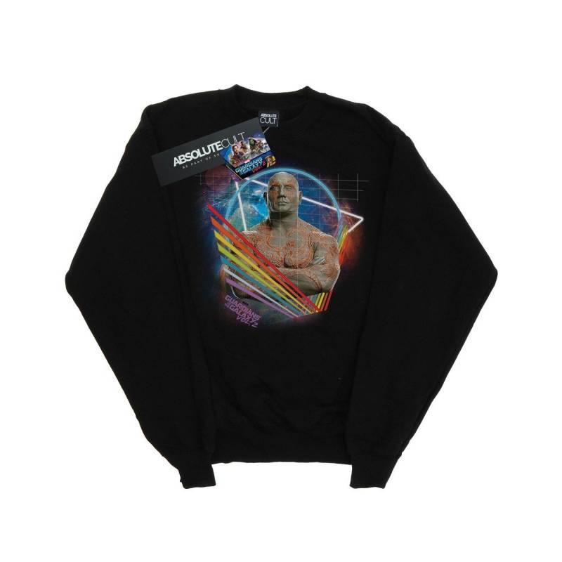 Guardians Of The Galaxy Neon Drax Sweatshirt Herren Schwarz M von MARVEL