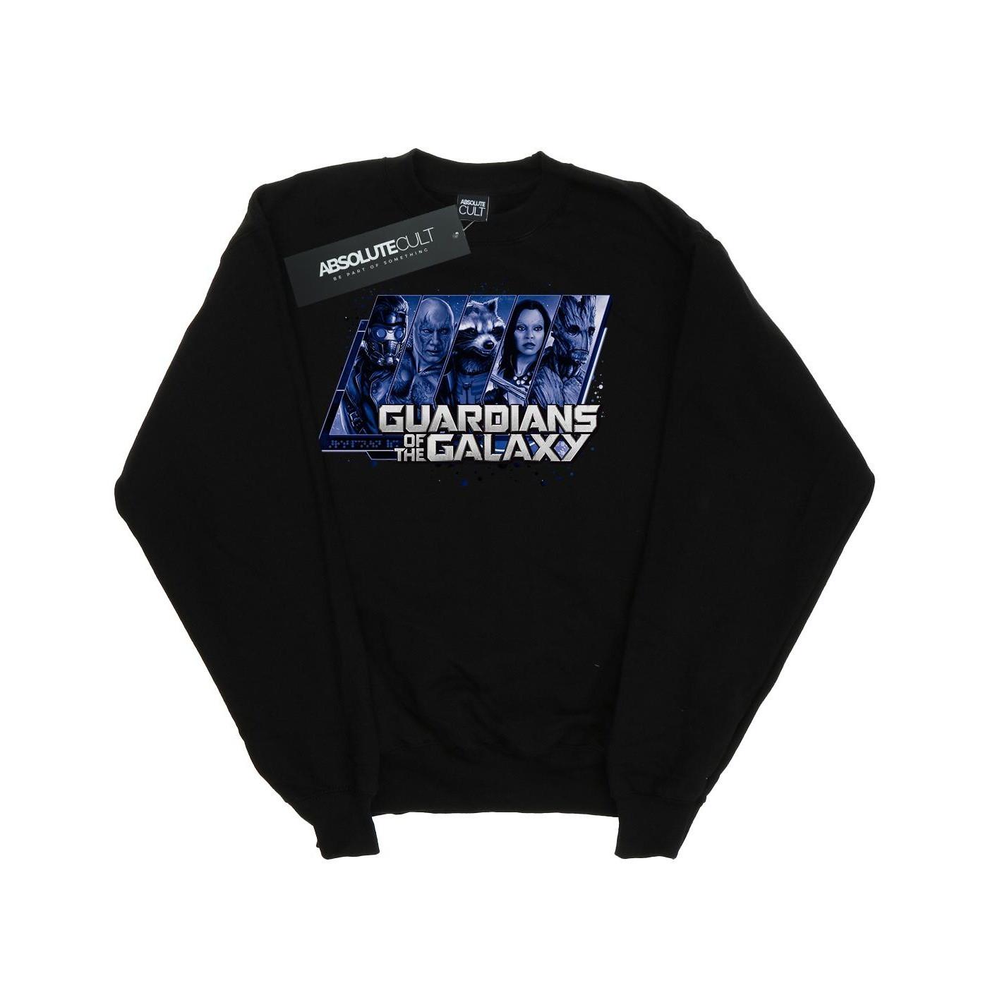 Guardians Of The Galaxy Team Sweatshirt Herren Schwarz M von MARVEL