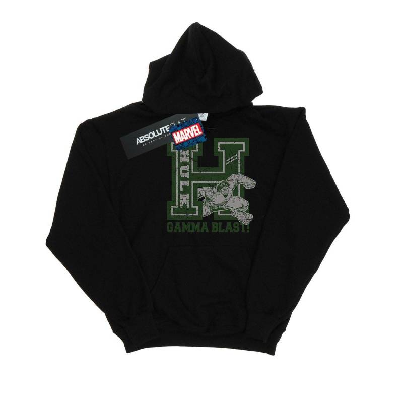 Hulk Gamma Blast Kapuzenpullover Damen Schwarz L von MARVEL