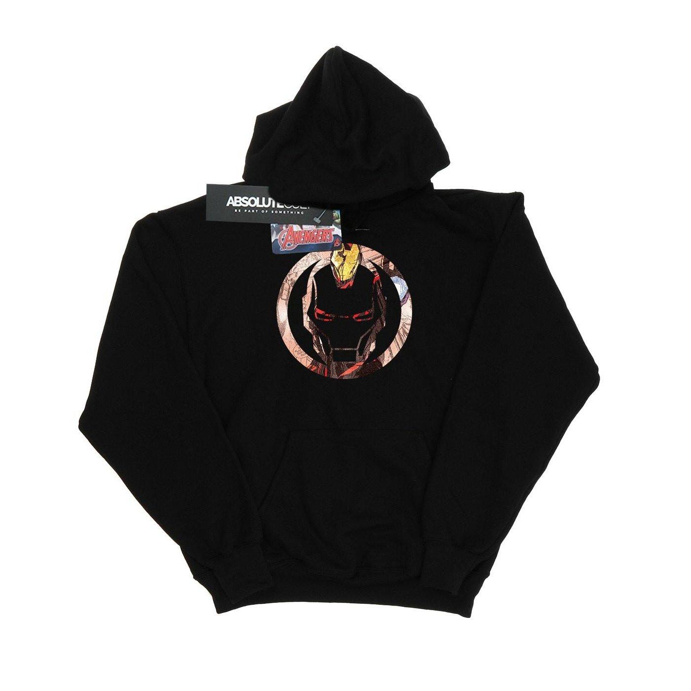 Kapuzenpullover Damen Schwarz S von MARVEL