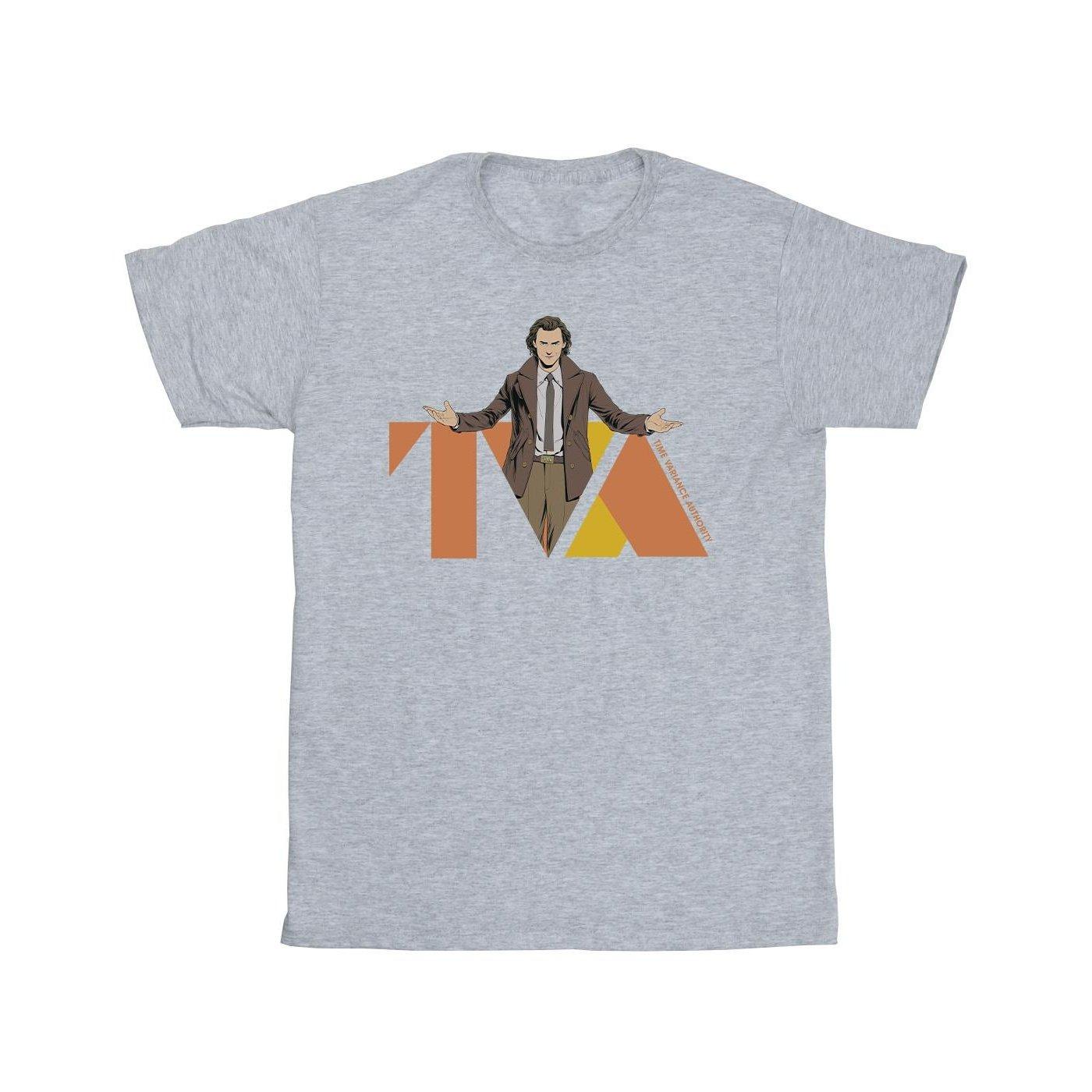 Loki Tva Pose Tshirt Herren Grau XXL von MARVEL