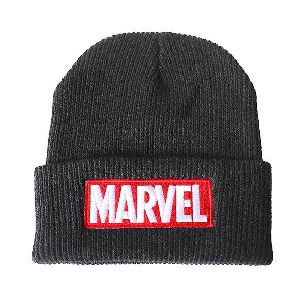 Mütze Herren Charcoal Black ONE SIZE von MARVEL