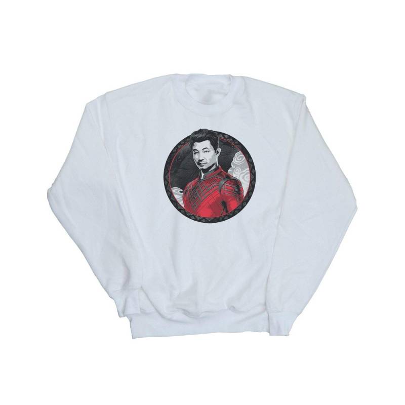 Shangchi And The Legend Of The Ten Rings Red Ring Sweatshirt Damen Weiss M von MARVEL