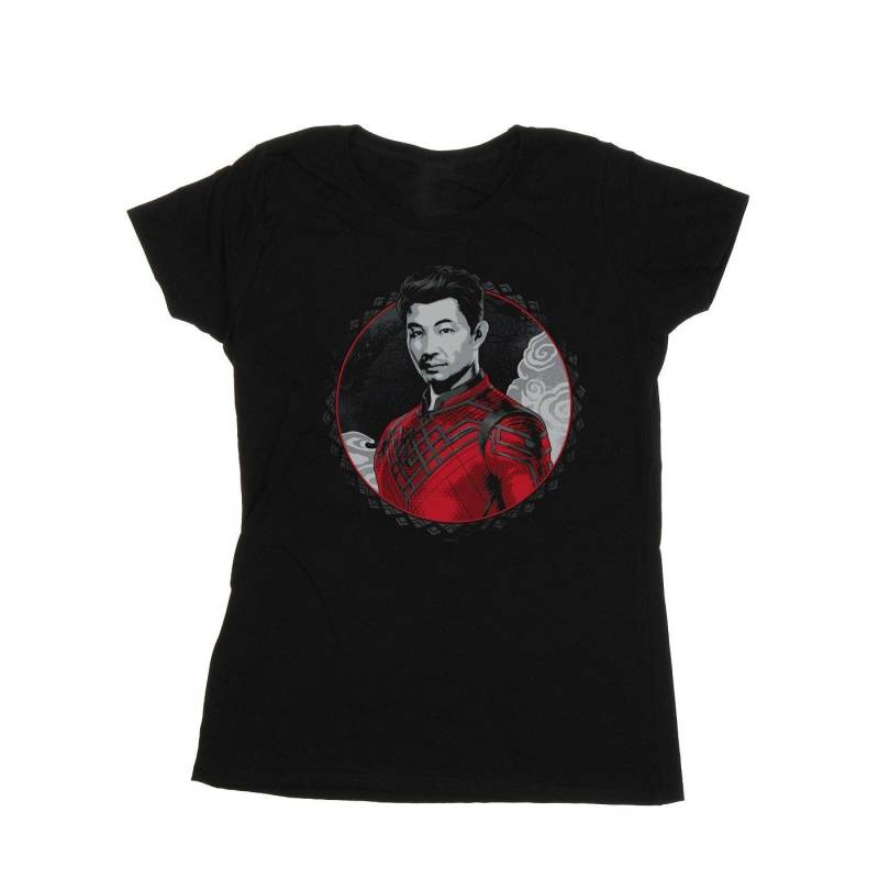 Shangchi And The Legend Of The Ten Rings Red Ring Tshirt Damen Schwarz L von MARVEL