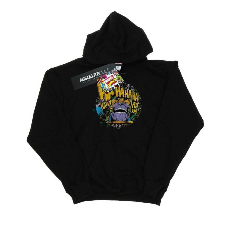 Thanos Laughs Kapuzenpullover Damen Schwarz S von MARVEL