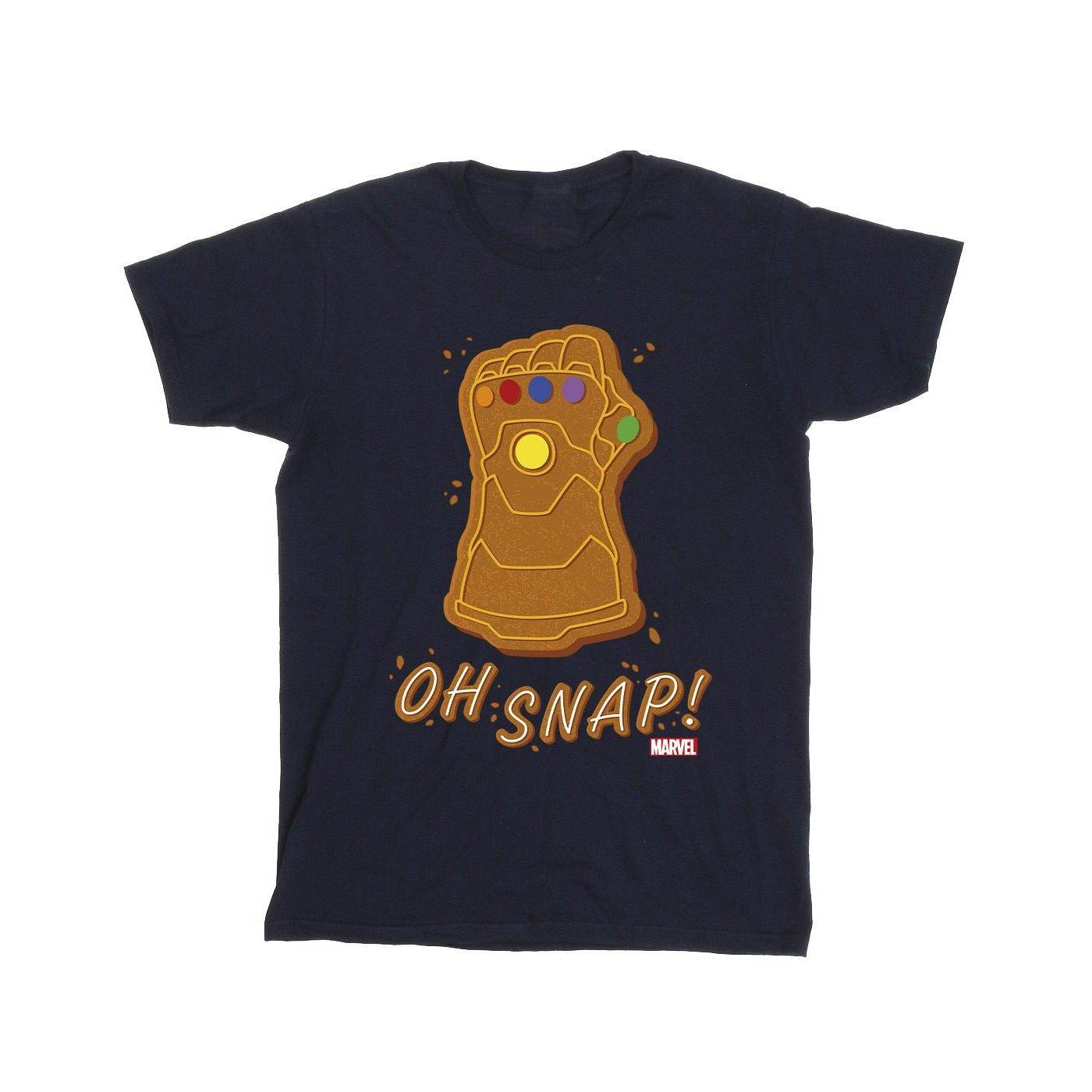 Thanos Oh Snap Tshirt Jungen Marine 116 von MARVEL