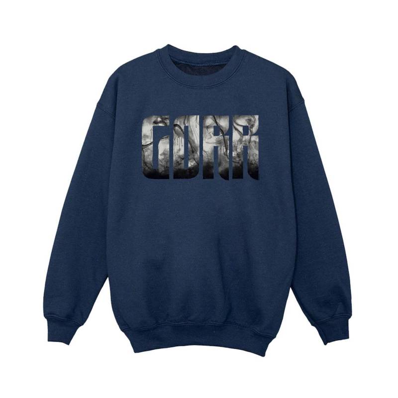 Thor Love And Thunder Gorr Chest Sweatshirt Jungen Marine 104 von MARVEL