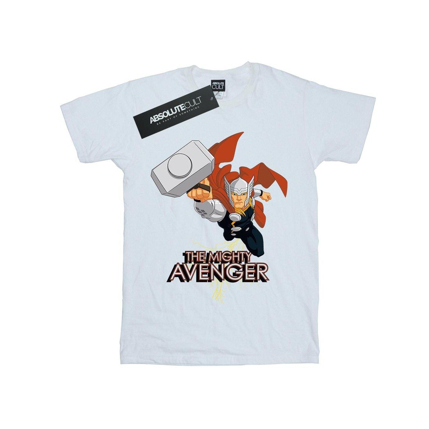 Thor The Mighty Avenger Tshirt Herren Weiss M von MARVEL