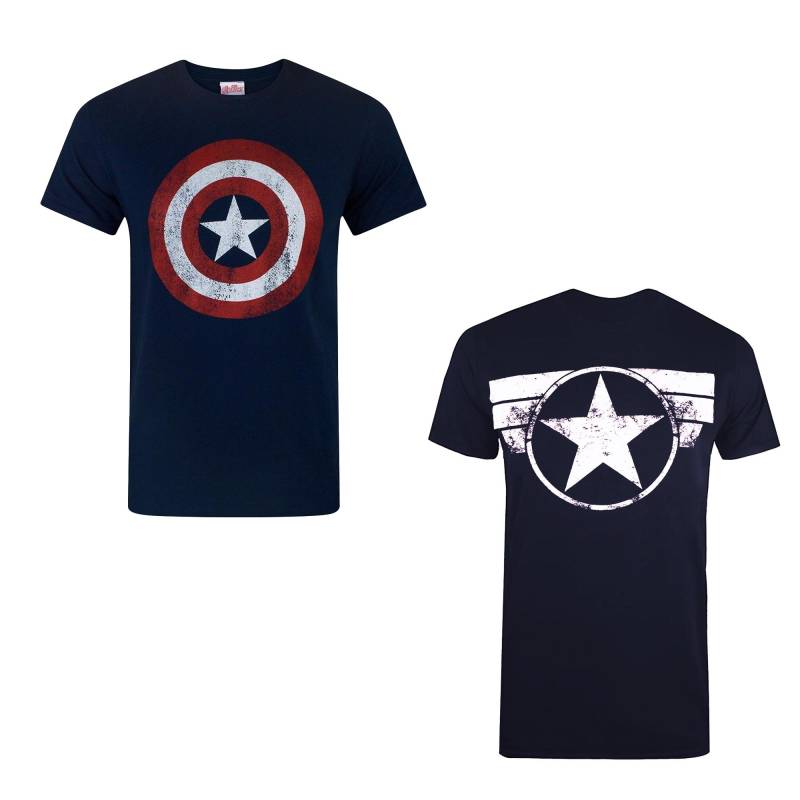 Tshirt (2erpack) Jungen Marine 134 von MARVEL