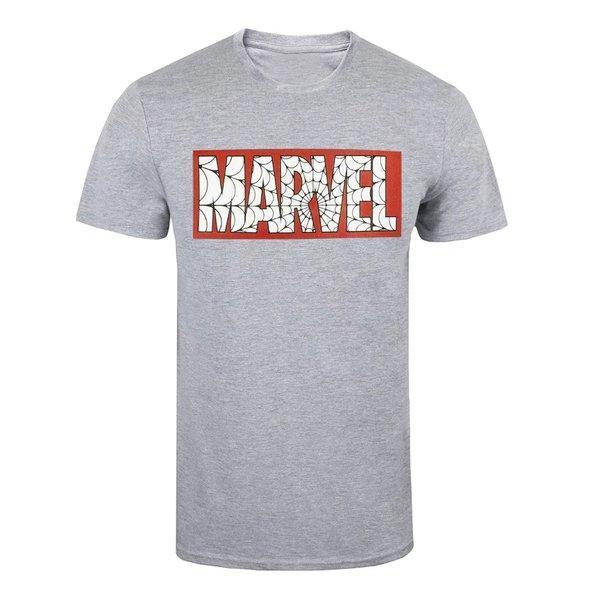 Tshirt Herren Taubengrau L von MARVEL