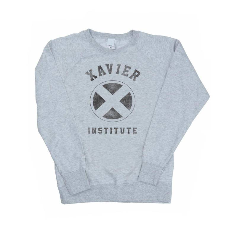 MARVEL - XMen Xavier Institute Sweatshirt, für Damen, Grau, Größe L von MARVEL