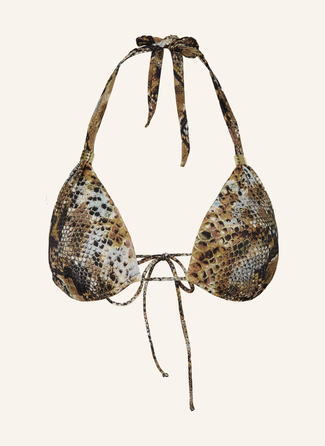 Maryan Mehlhorn Neckholder-Bikini-Top Serpent gruen von MARYAN MEHLHORN