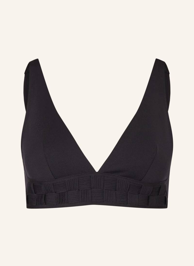 Maryan Mehlhorn Triangel-Bikini-Top Softline schwarz von MARYAN MEHLHORN