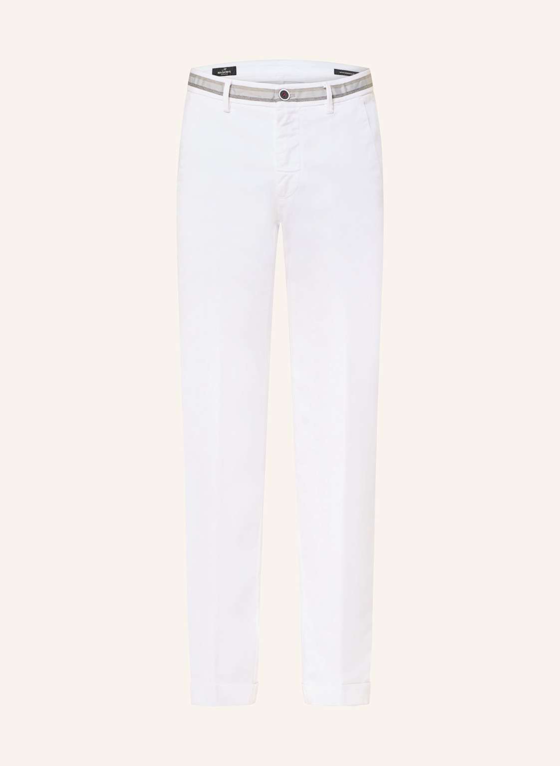 Mason's Chino Torino Slim Fit weiss von MASON'S