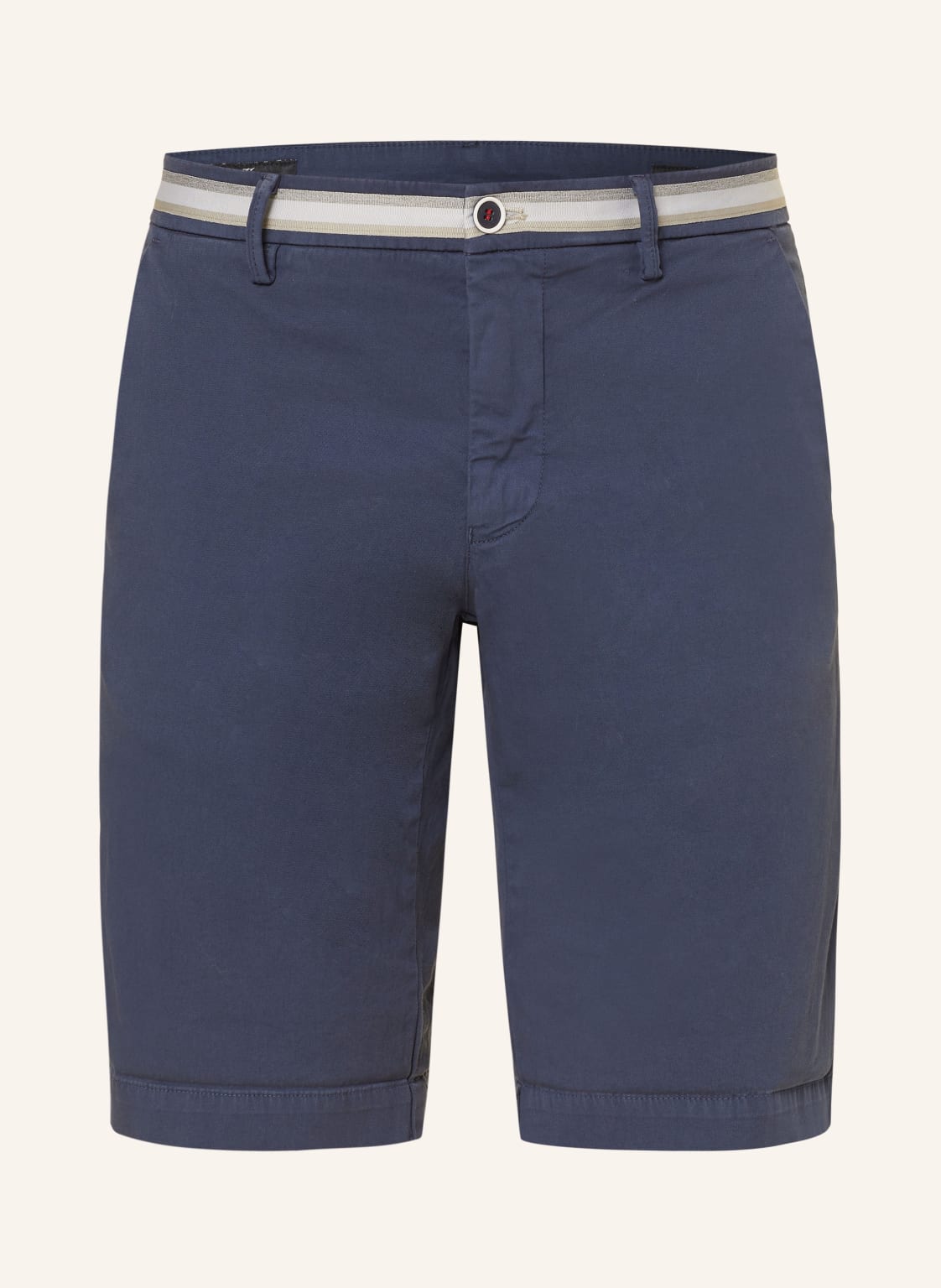 Mason's Chinoshorts Torino Slim Fit blau von MASON'S