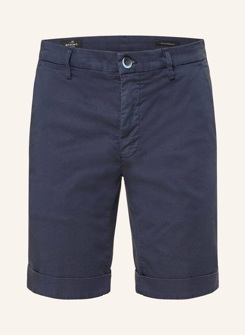 Mason's Chinoshorts Torino blau von MASON'S