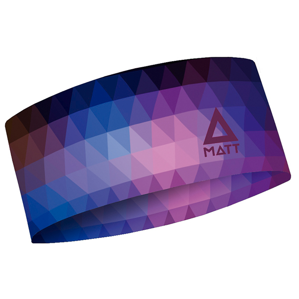 MATT - Coolmax Eco Headband - Stirnband Gr One Size schwarz;schwarz/grau von MATT