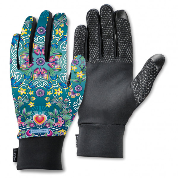 MATT - Women's Catalina Estrada Inner Touch Screen Glove - Handschuhe Gr L grau von MATT