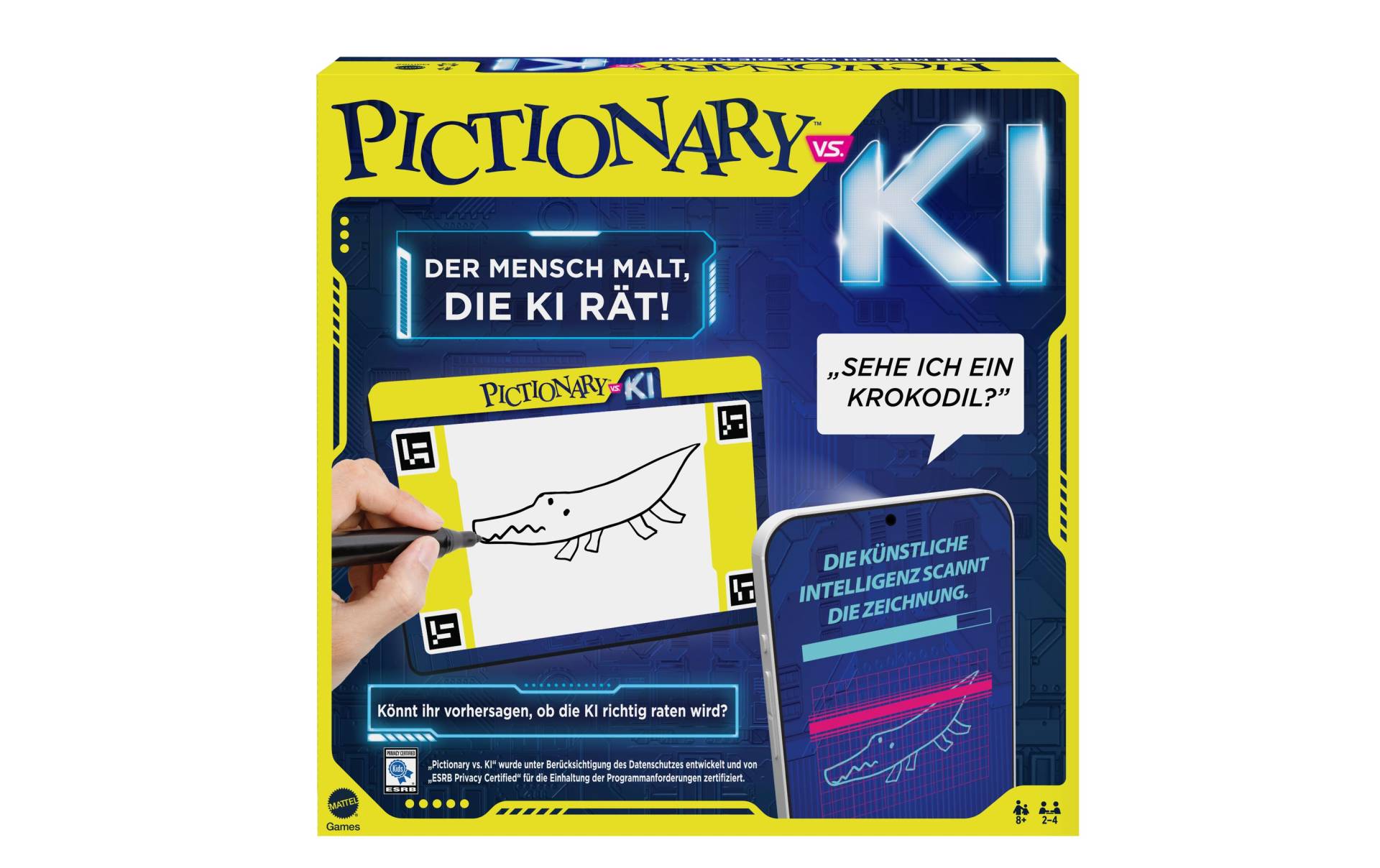Mattel games Spiel »Familienspiel Pictionary vs AI German -DE-« Mattel games Spiel »Familienspiel Pictionary vs AI German -DE-« von MATTEL GAMES