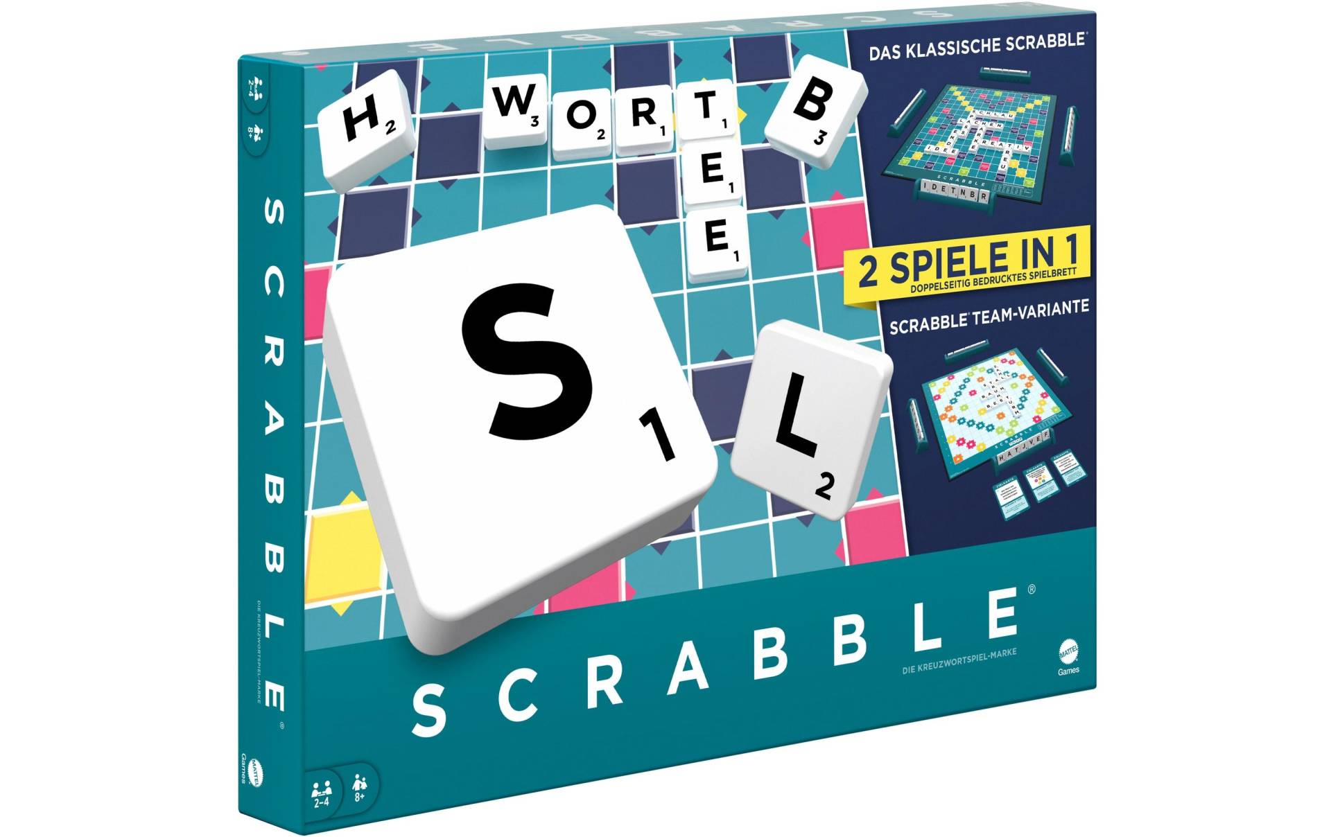 Mattel games Spiel »Familienspiel Scrabble Classic 2 in 1 -DE-« Mattel games Spiel »Familienspiel Scrabble Classic 2 in 1 -DE-« von MATTEL GAMES