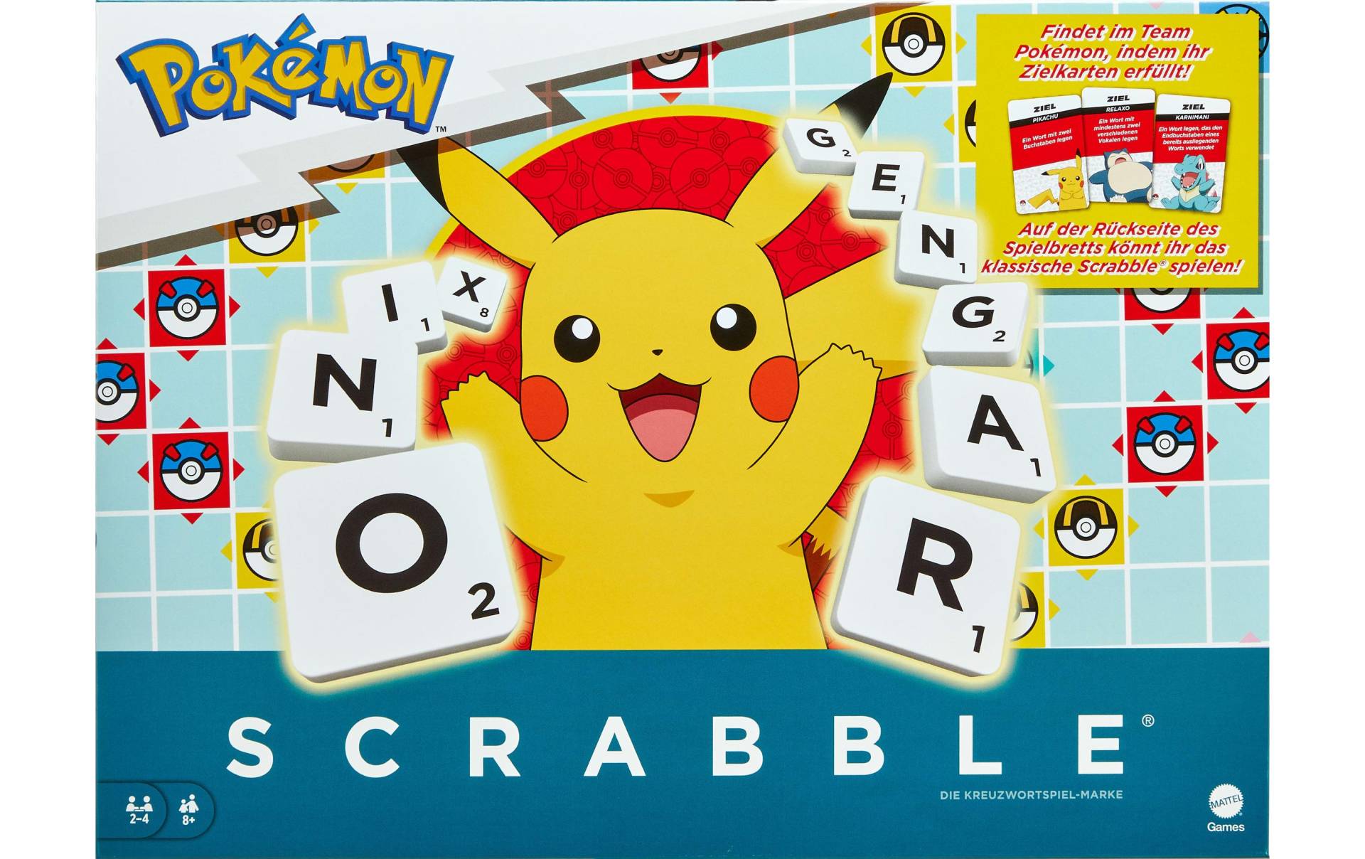 Mattel games Spiel »Scrabble Pokemon -DE-« von MATTEL GAMES