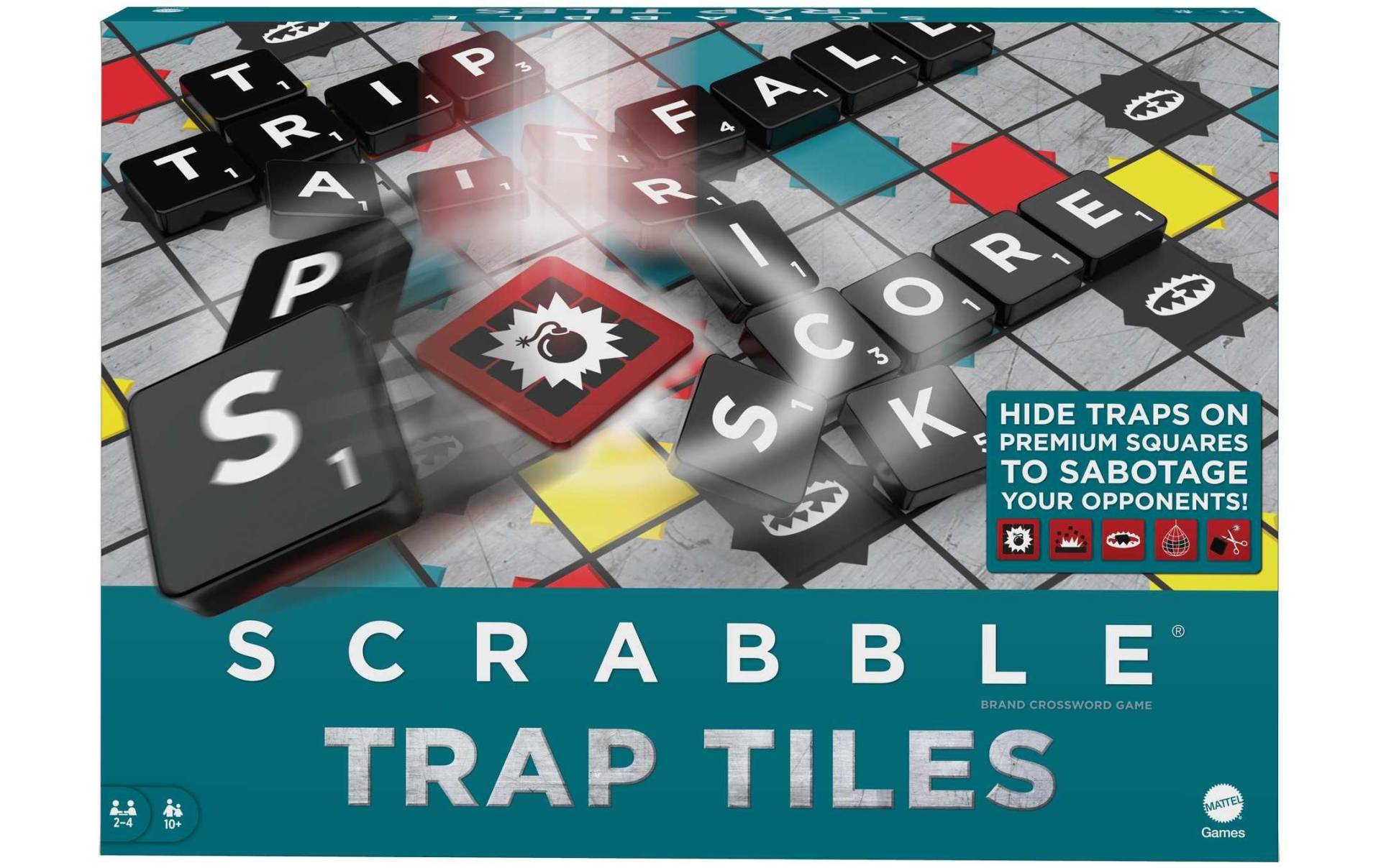 Mattel games Spiel »Scrabble Trap Tiles« Mattel games Spiel »Scrabble Trap Tiles« von MATTEL GAMES