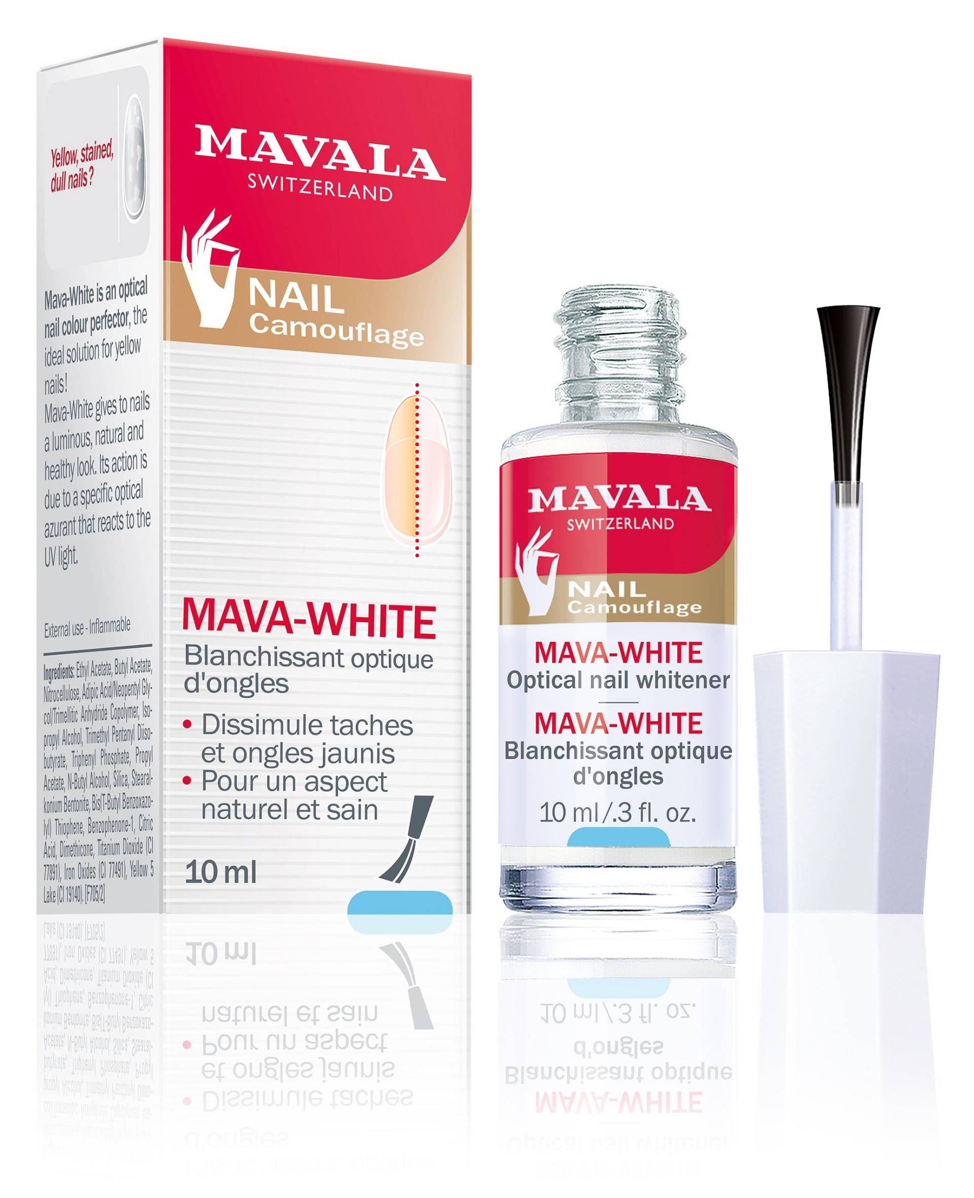 #white Damen Weiss 10ml von MAVALA