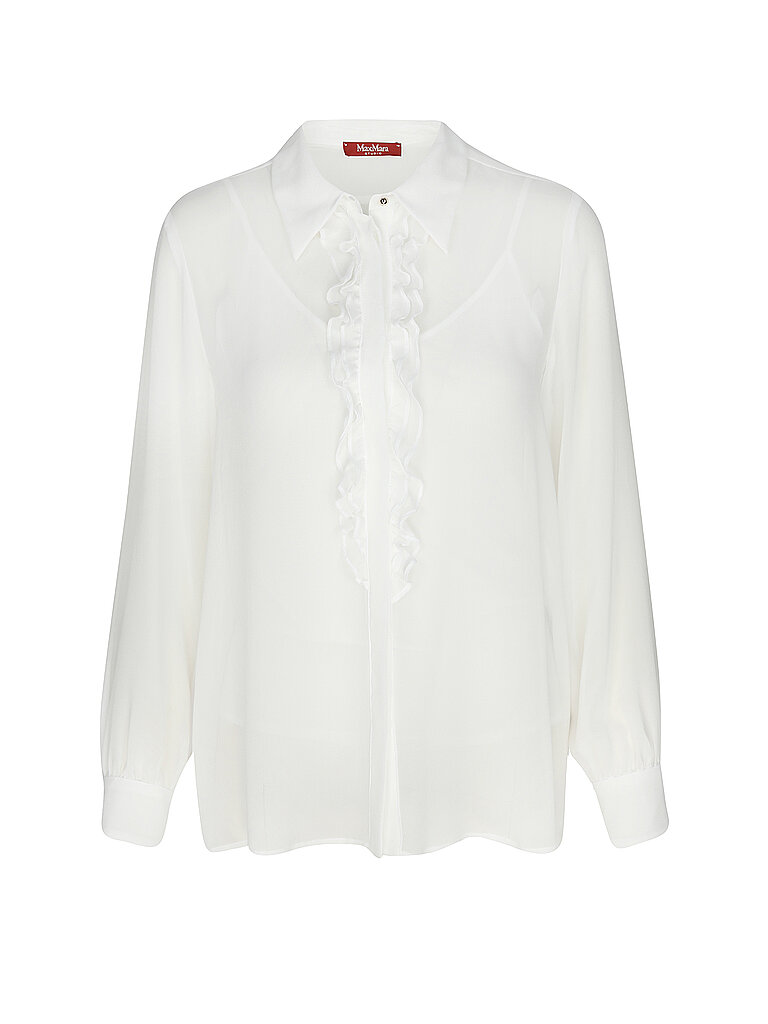 MAX MARA STUDIO Bluse GUBBIO weiss | 44 von MAX MARA STUDIO