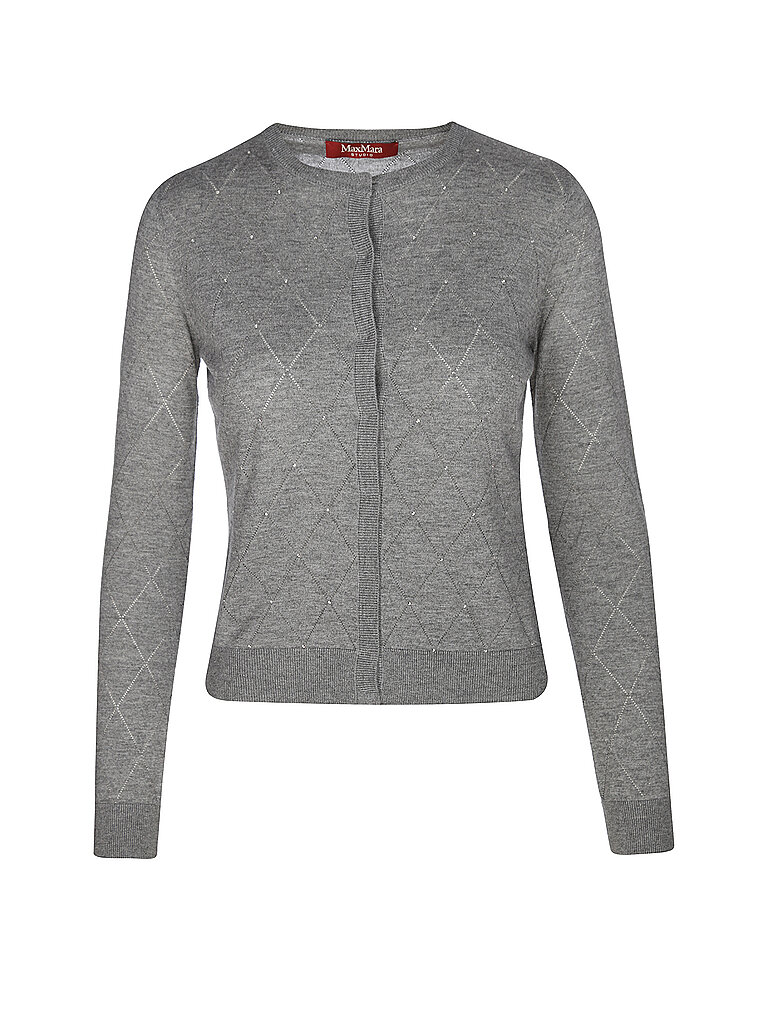 MAX MARA STUDIO Cardigan VANDEA grau | XS von MAX MARA STUDIO