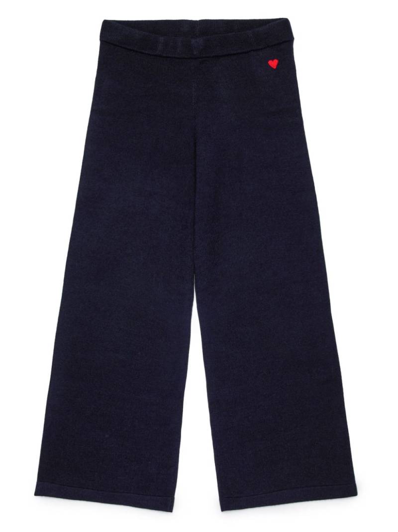 MAX&Co. Kids wide-leg knitted trousers - Blue von MAX&Co. Kids