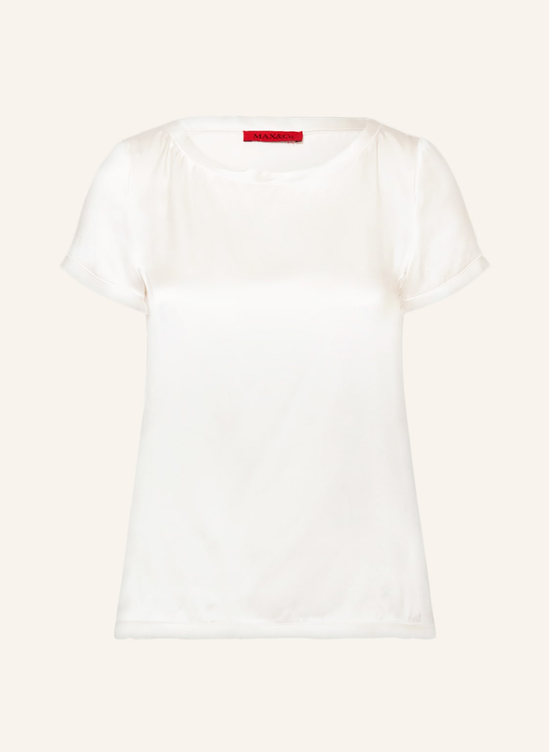 Max & Co. Blusenshirt Arabba Aus Seide weiss von MAX & Co.